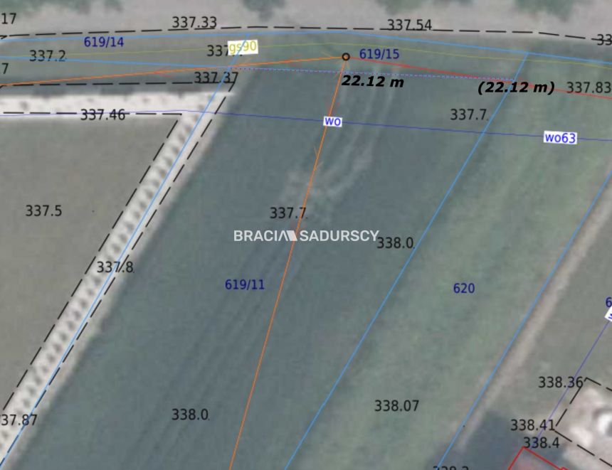 Działka budowlana 4200 m2, Celiny blisko Krakowa miniaturka 15