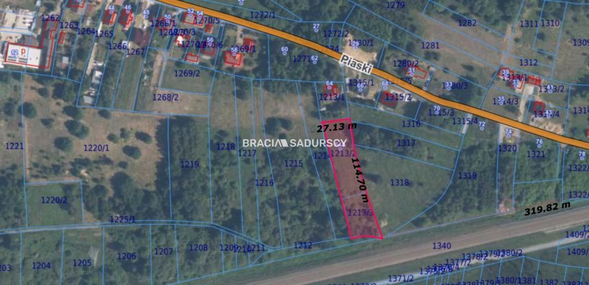 Działka budowlana Krzeczów blisko Bochni. miniaturka 3