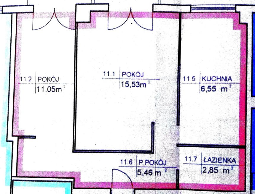 M2 /osobna kuchnia /blisko centrum miniaturka 2