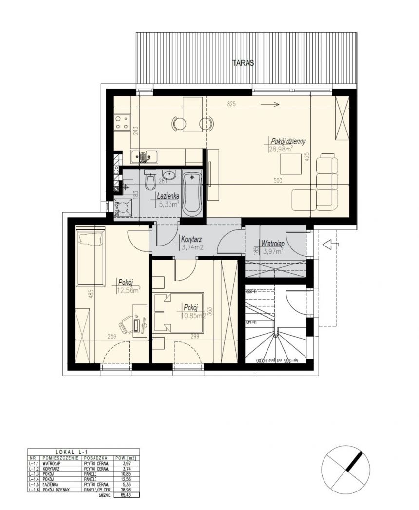 Mieszkanie w wysokim standardzie + 200m2 ogródek. miniaturka 9