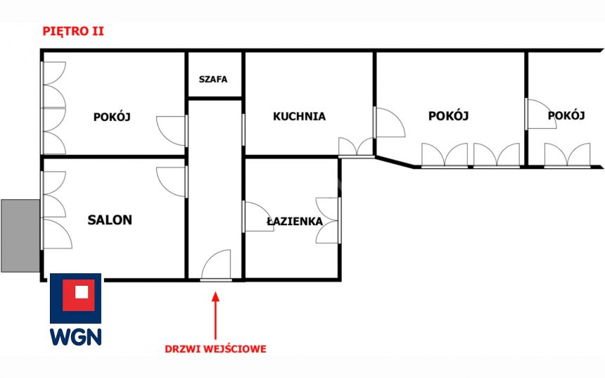 Legnica Fabryczna, 449 000 zł, 125.9 m2, z balkonem miniaturka 2