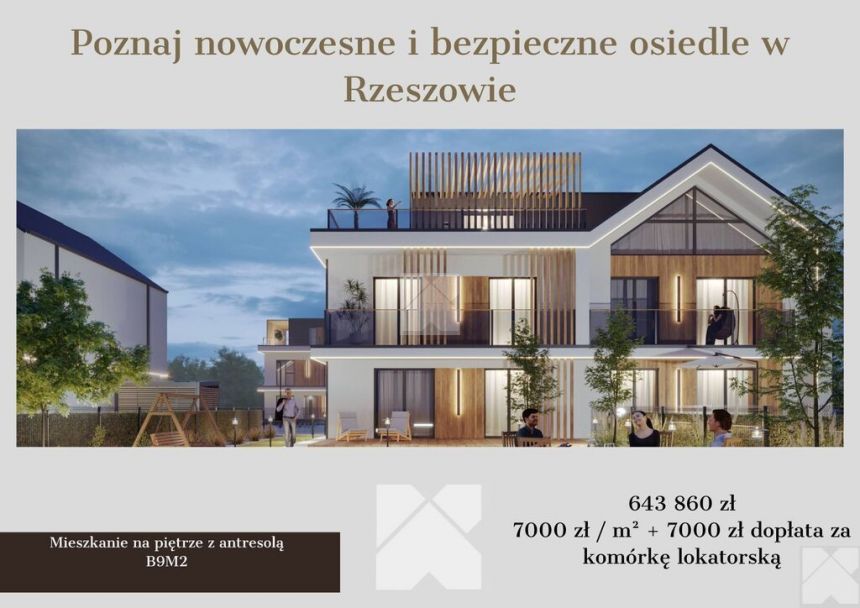 Nowoczesne osiedle mieszkań i domów w Rzeszowie ! miniaturka 2