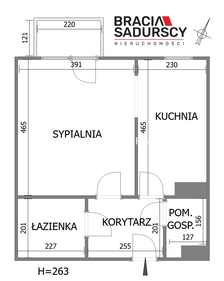 1-pok mieszkanie na Bieżanowie z możliwoscią 2pok. miniaturka 27