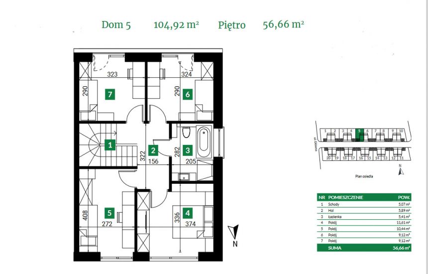 Piękny domek z ogrodem w cichej i spok.okolicy, blisko Wrocławia - Krzyżowice. miniaturka 16