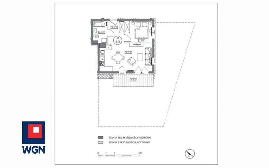 Gdańsk Aniołki, 749 999 zł, 40.03 m2, 2 pokojowe miniaturka 2