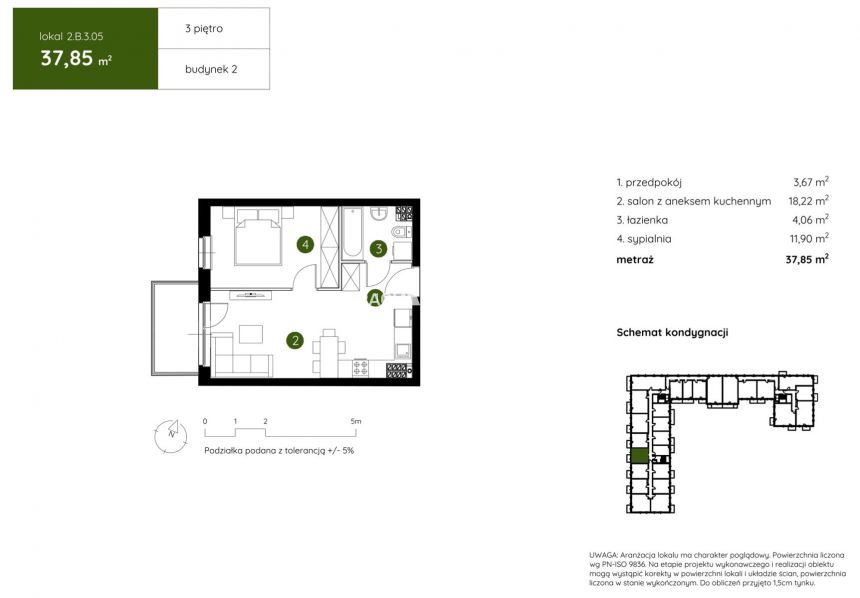 Smart Apartament na Prądniku Białym blisko Zieleni miniaturka 5