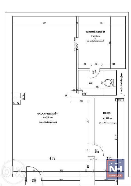 Bydgoszcz Śródmieście, 2 800 zł, 62 m2, wejście od ulicy miniaturka 8