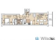 Wrocław Psie Pole, 569 000 zł, 44.08 m2, pietro 1 miniaturka 3