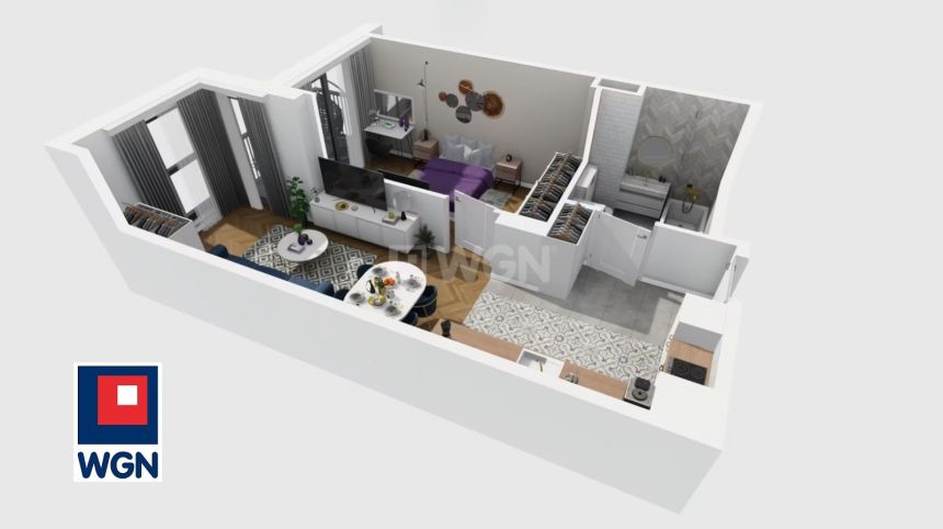 Gdańsk Siedlce, 653 640 zł, 41.9 m2, do wykończenia miniaturka 5