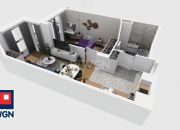Gdańsk Siedlce, 653 640 zł, 41.9 m2, do wykończenia miniaturka 5