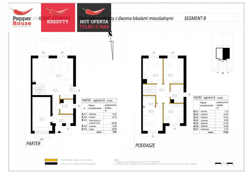 Jankowo Gdańskie, 949 000 zł, 148.82 m2, 5 pokoi miniaturka 2