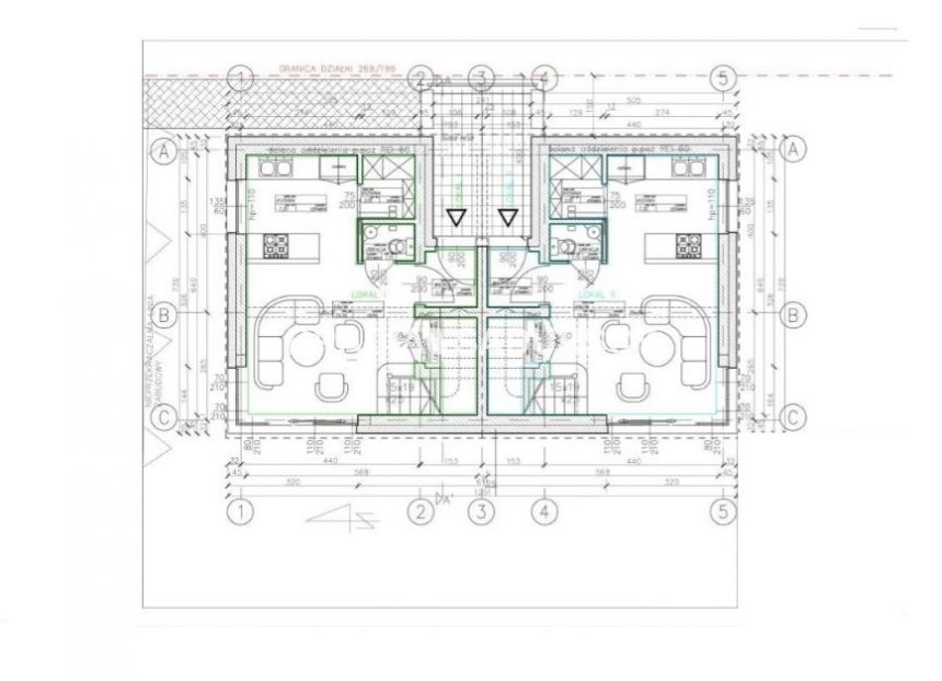 3pok.65m2  dwupoziomowe/nowoczesna bryła budynku miniaturka 14