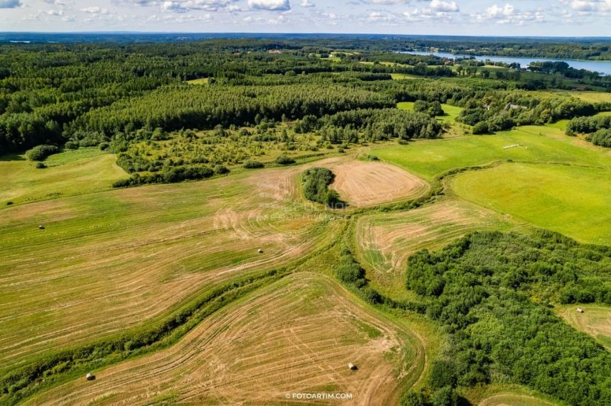 Działka z plażą nad jeziorem Narie miniaturka 11