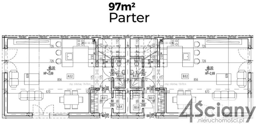 Grodzisk Mazowiecki, 802 000 zł, 97 m2, 4 pokoje miniaturka 14