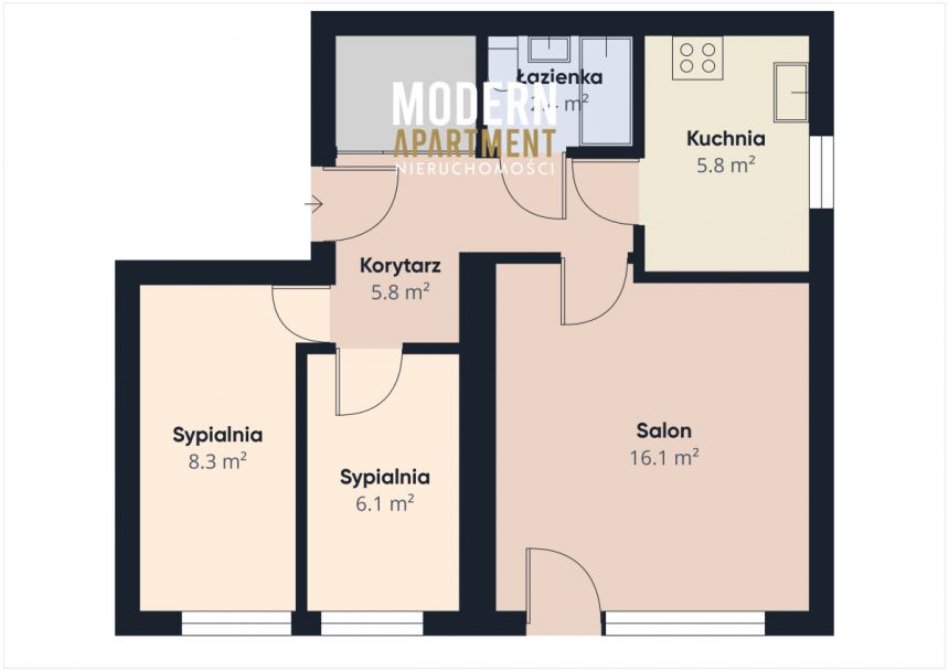 Pruszków, 519 000 zł, 47 m2, pietro 4, 4 miniaturka 11