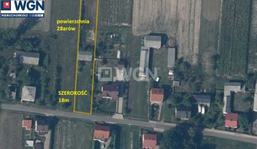 Radoszewice Niwa, 100 000 zł, 28 ar, zabudowana