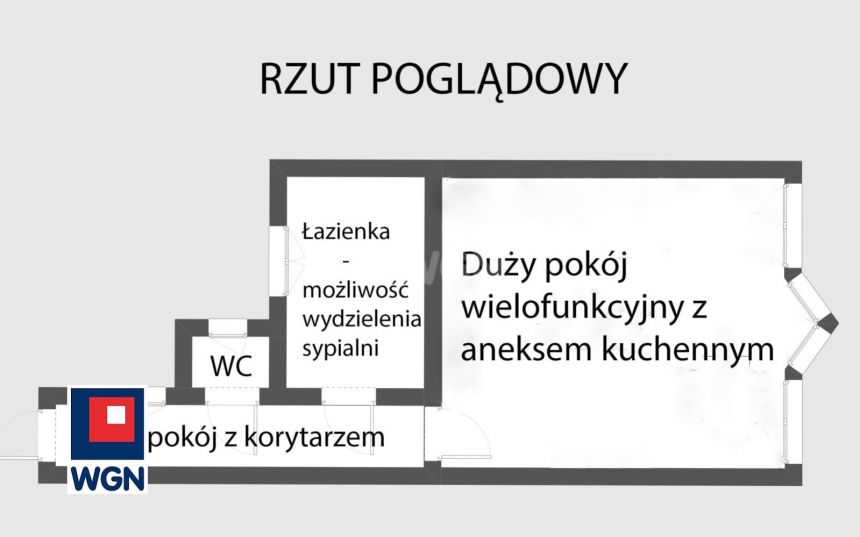 Świdnica, 325 000 zł, 52.3 m2, kuchnia z oknem miniaturka 9