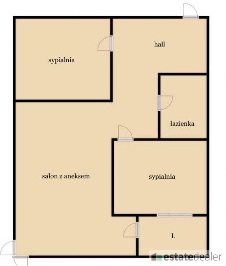 Kraków, 507 224 zł, 53.96 m2, pietro 7, 9 miniaturka 2