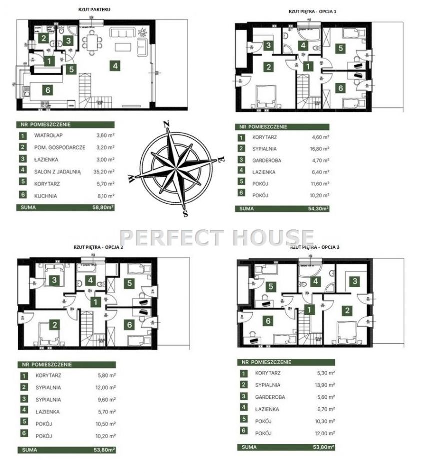 NOWY DOM w Kościanie – 5 pokoi, 113,1 m² miniaturka 19