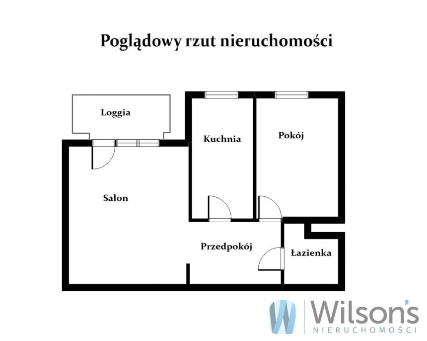 Warszawa Ursynów, 770 000 zł, 55 m2, pietro 1/8 miniaturka 12
