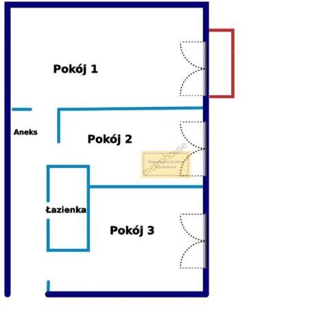 Okazja, 3 pokoje, 58m2, 600m od Rynku Głównego miniaturka 10
