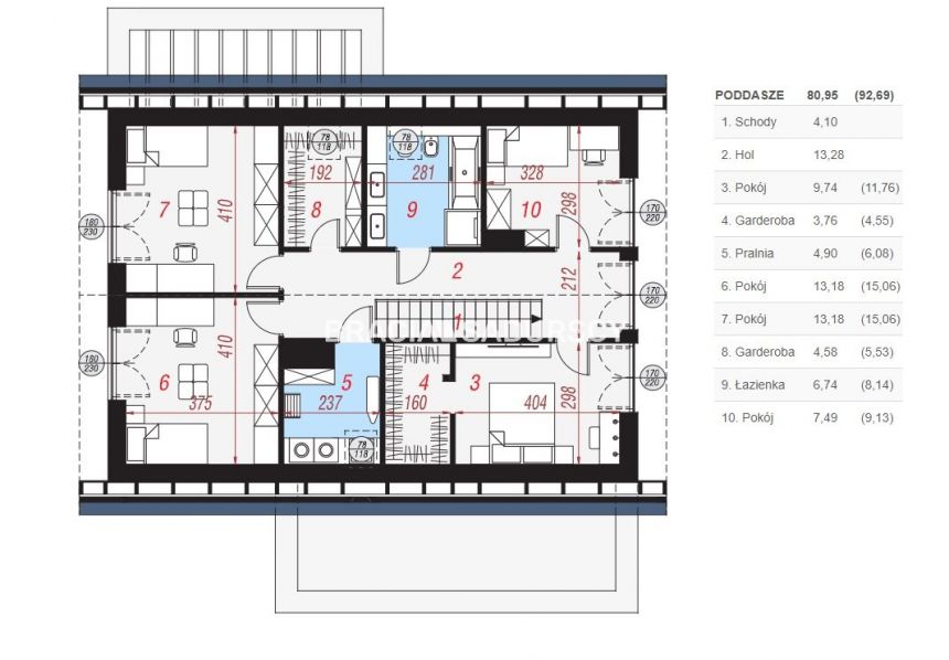 Przebieczany - domy wolnostojące, działka 800 m2 miniaturka 6