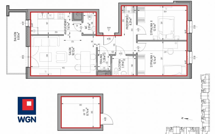 Lublin Felin, 610 173 zł, 65.61 m2, parter/9 - zdjęcie 1