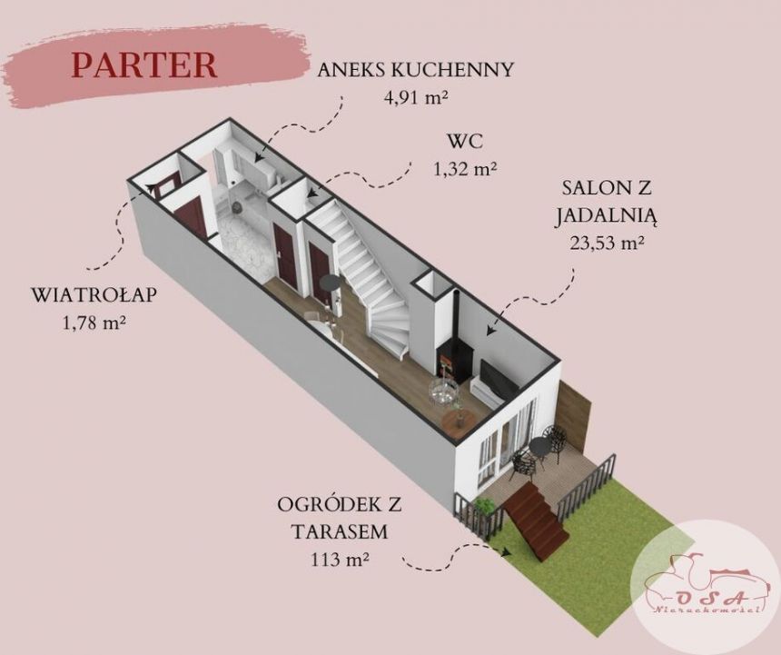 Dom * 4 pokoje * garaż * kominek Mosina/Strzelecka miniaturka 14