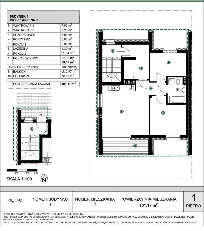 101m2, miejsce postojowe, ul. Dożynkowa, taras miniaturka 3