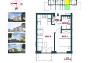Niski czynsz - mieszkanie 2 pokojowe 33,86 m2 miniaturka 4
