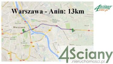 Warszawa Anin, 2 112 600 zł, 30.18 ar, leśna