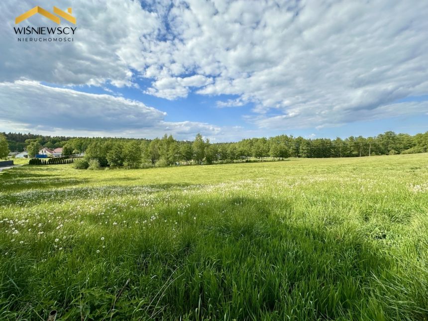 Działka budowlana 1224 m2, Zajezierze, wydane WZ miniaturka 5