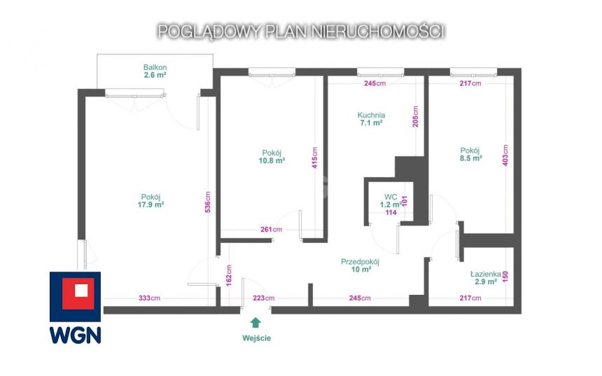 Sosnowiec, 365 700 zł, 61.69 m2, kuchnia z oknem miniaturka 9