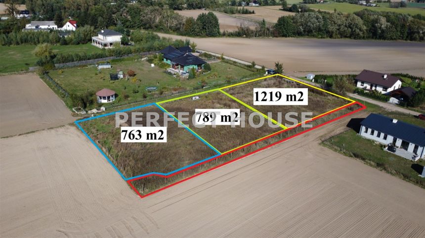 Działka 763m2 - Mieściska, media - zdjęcie 1