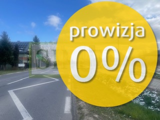 Działka budowlana przy drodze asfaltowej - zdjęcie 1
