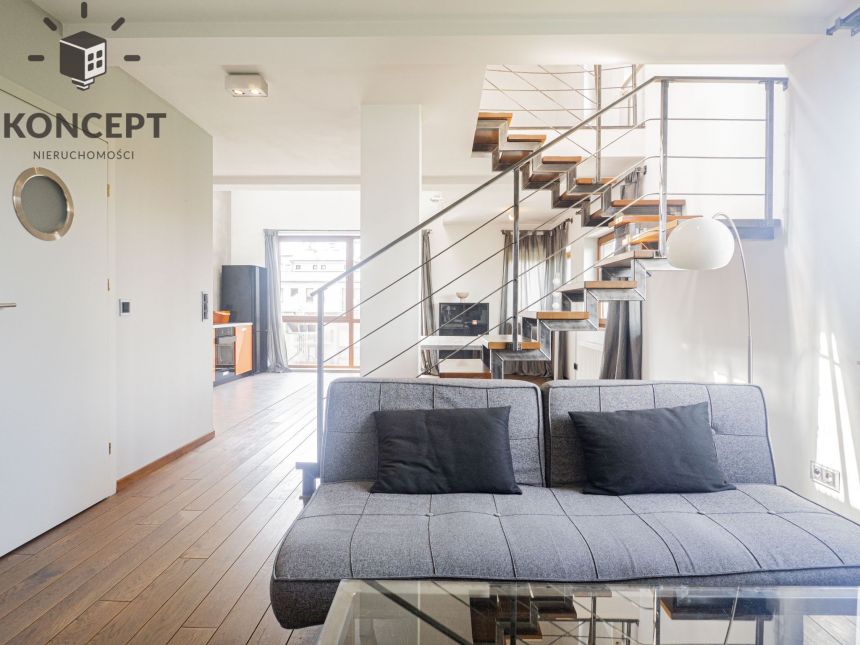 2-poziomowy apartament | Loft | Balkon | od zaraz miniaturka 9