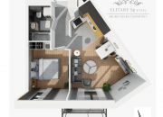 Piękne mieszkanie 2pok. o pow 38,20m2 z balkonem/ Partynice Braterska miniaturka 6