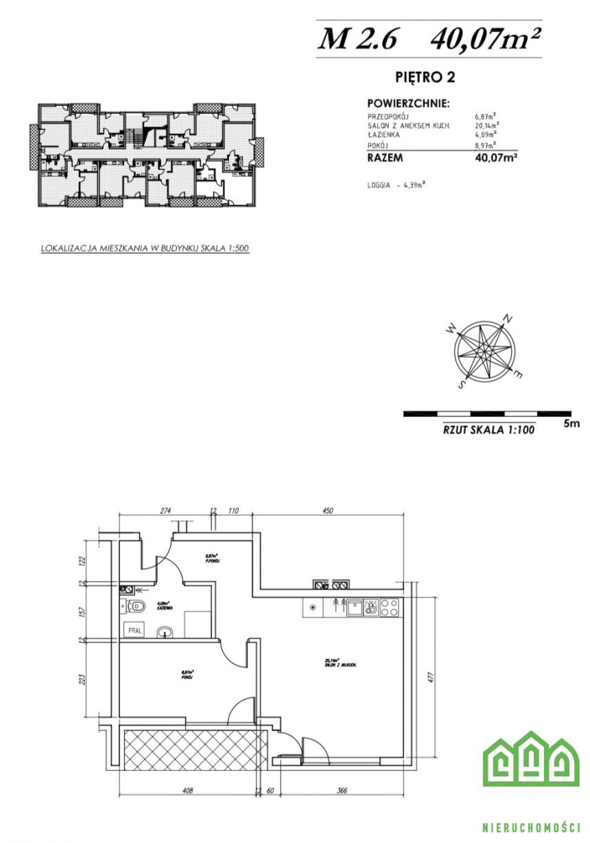 Ostatnie 3 GOTOWE Apartamenty  40m2 2 Piętro miniaturka 13