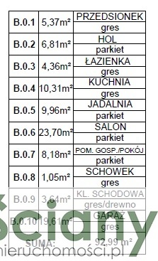 Kady, 985 000 zł, 214.41 m2, do wykończenia miniaturka 6