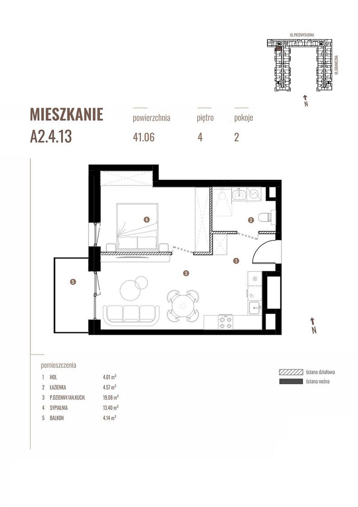 IDEALNE 2 pokoje! Blisko CENTRUM! Nowość! 0% miniaturka 2