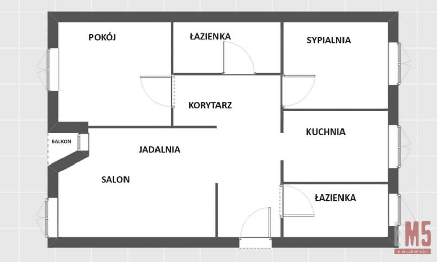 Białystok Nowe Miasto, 760 000 zł, 65.2 m2, pietro 2/2 miniaturka 11