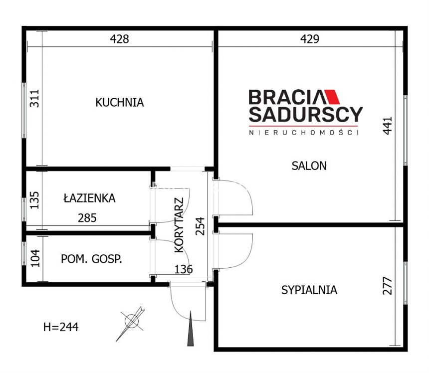 Chrzanów Kroczymiech, 260 000 zł, 53.71 m2, do remontu miniaturka 31