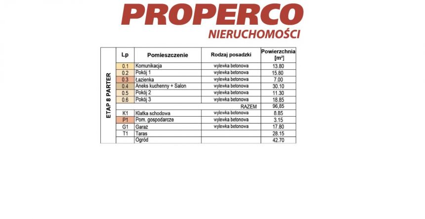 Mieszkanie 4 pok., 98,55m2 z tarasem, Baranówek miniaturka 6