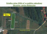 Działka 2506 m² blisko wsi,Skronina, gm. Białaczów miniaturka 3