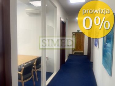 Biuro 4 pokoje , parking ,dostęp24h,recepcja .