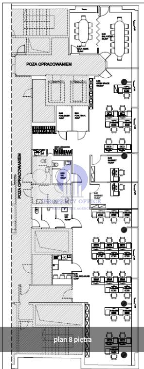 Mokotów: biuro 849 m2 miniaturka 3
