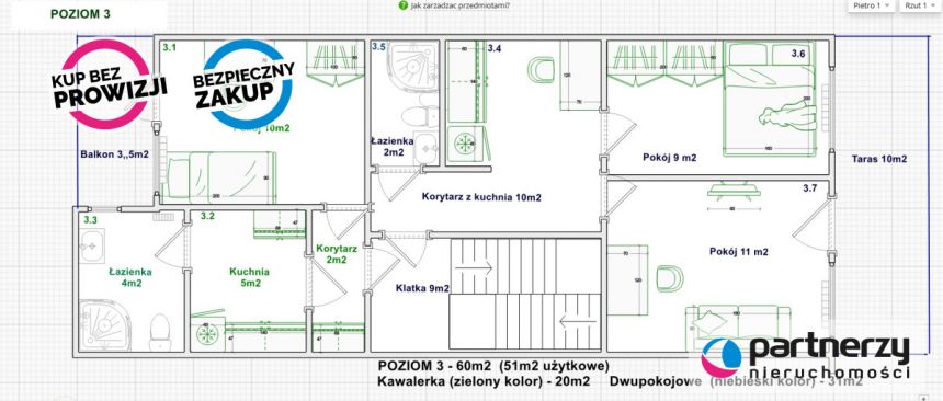 Gdańsk Piecki-Migowo, 1 880 000 zł, 248 m2, z cegły miniaturka 7