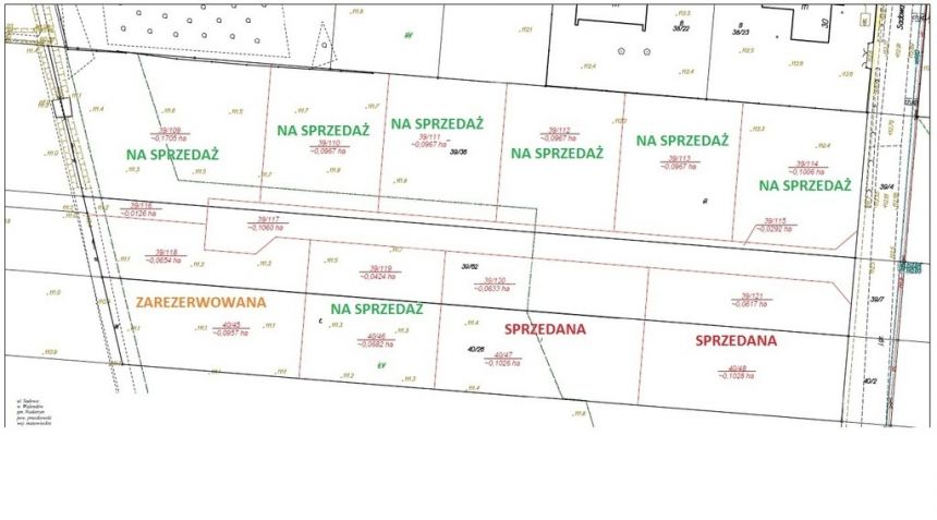 1 000M2 - DZIAŁKI BUDOWLANE - WALENDÓW – MPZP miniaturka 6