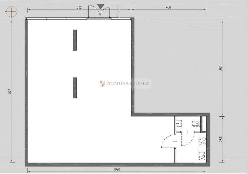 Lokal handlowo- usługowy Centralna 97 mkw miniaturka 15