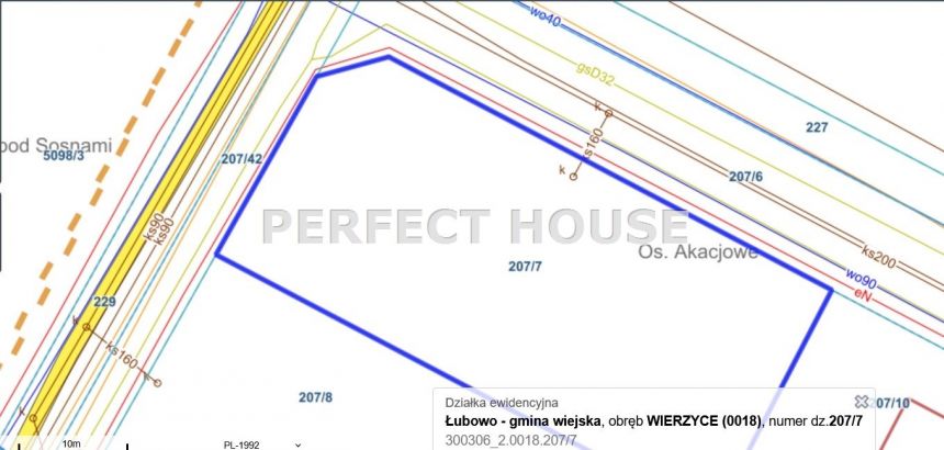 Działka z mediami i MPZP na Os. Akacjowym w lesie miniaturka 9